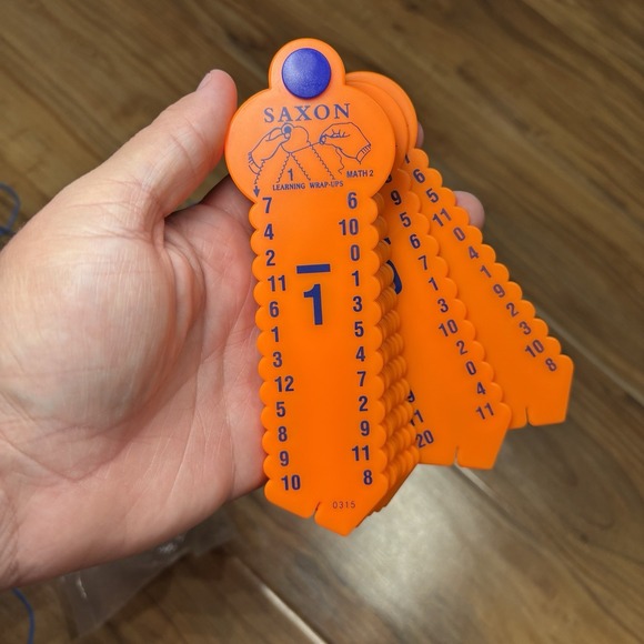 Learning School Hands-on Practice‎ LOT WRAP-UPS Saxon Sub Tool Mini Math Balance - Picture 4 of 11